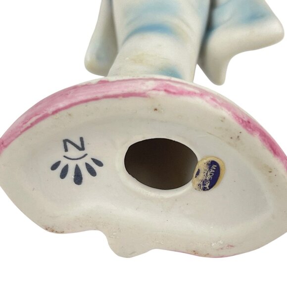 Vintage  Capodimonte Porcelain Japanese Geisha Figurine In Traditional Kimono Wi - Picture 10 of 14